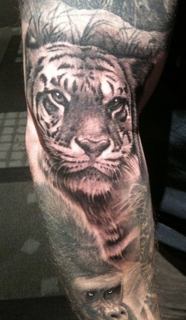 Tattoos - Tiger - 47393